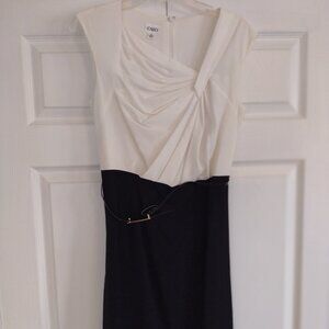 Like New Black and White Dress